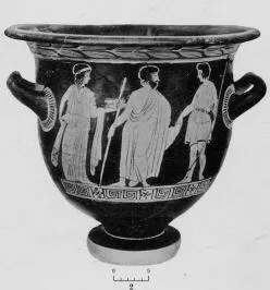 KRATER, BELL (ATHENIAN, RED-FIGURE)