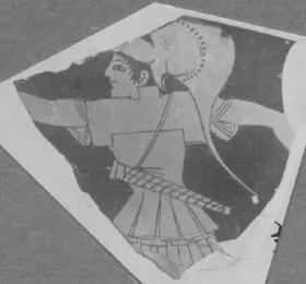 CUP, FRAGMENT (ATHENIAN, RED-FIGURE)