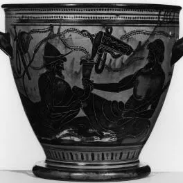 SKYPHOS (ATHENIAN, BLACK-FIGURE)