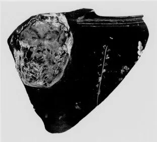 FRAGMENT (SOUTH ITALIAN, GNATHIAN, BLACK GLAZE)