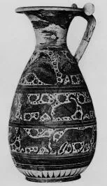 OLPE (CORINTHIAN, BLACK-FIGURE)