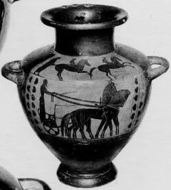 HYDRIA (ATHENIAN, BLACK-FIGURE)