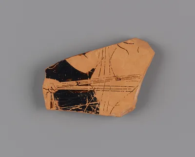 Attic Red-Figure Column Krater Fragment