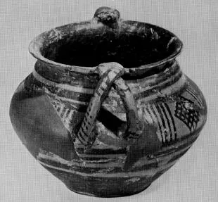 AMPHORA, BELLY (ITALO-GEOMETRIC)