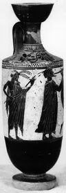LEKYTHOS (ATHENIAN, BLACK-FIGURE)
