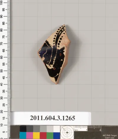 Terracotta fragment of an oinochoe (jug)