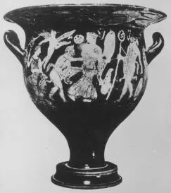 KRATER, BELL (ATHENIAN, RED-FIGURE)