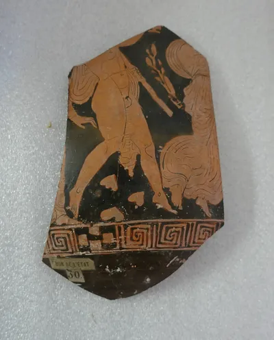 cratère ; fragment