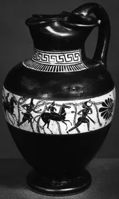 OINOCHOE (ATHENIAN, BLACK-FIGURE)