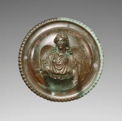 Clipeus with Bust of Nike