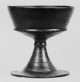 CHALICE (ETRUSCAN, BUCCHERO)