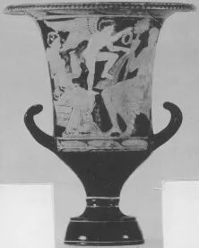 KRATER, CALYX (ATHENIAN, RED-FIGURE)