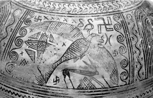 FRAGMENT (ATHENIAN GEOMETRIC, SILHOUETTE)