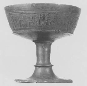 CHALICE (ETRUSCAN, BUCCHERO)