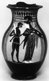 OLPE (ATHENIAN, BLACK-FIGURE)