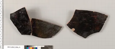 Terracotta fragments of an amphora (jar)