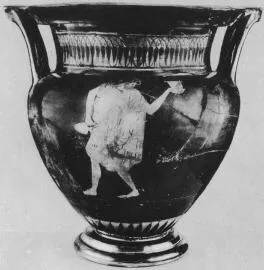 KRATER, COLUMN (ATHENIAN, RED-FIGURE)
