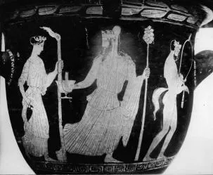 KRATER, BELL (ATHENIAN, RED-FIGURE)