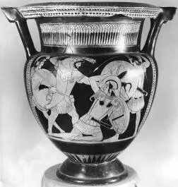 KRATER, COLUMN (ATHENIAN, RED-FIGURE)