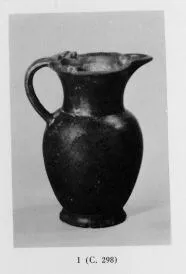 OINOCHOE (ETRUSCAN, BUCCHERO)