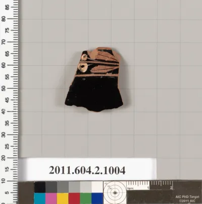 Terracotta fragment of an oinochoe (jug)