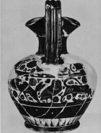 OINOCHOE (CORINTHIAN, BLACK-FIGURE)