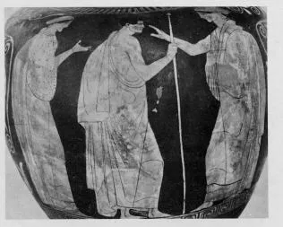 STAMNOS (ATHENIAN, RED-FIGURE)