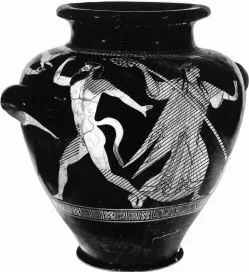 STAMNOS (ATHENIAN, RED-FIGURE)