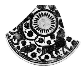 LID, FRAGMENT (CORINTHIAN, BLACK-FIGURE)