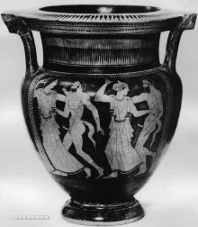 KRATER, COLUMN (ATHENIAN, RED-FIGURE)