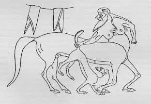 AMPHORA, BELLY (ETRUSCAN, BLACK-FIGURE)