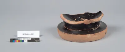 Terracotta fragment of a bell-krater (bowl for mixing wine and water)