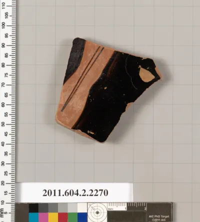 Terracotta fragment of a krater (bowl for mixing wine and water)?