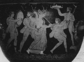 KRATER, BELL (ATHENIAN, RED-FIGURE)