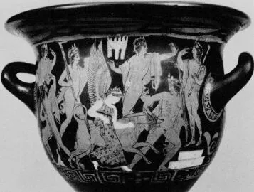 KRATER, BELL (ATHENIAN, RED-FIGURE)