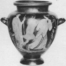 STAMNOS (ATHENIAN, RED-FIGURE)