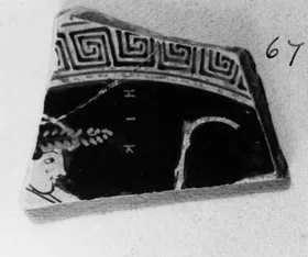 CUP, FRAGMENT (ATHENIAN, RED-FIGURE)