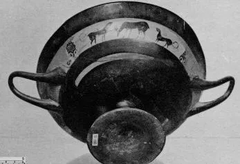 CUP, LITTLE MASTER BAND (ATHENIAN, BLACK-FIGURE)