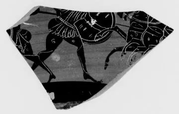 CUP, LITTLE MASTER BAND, FRAGMENT (ATHENIAN, BLACK-FIGURE)