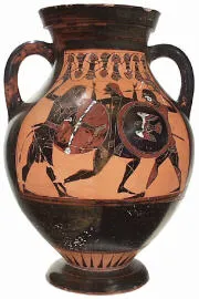 AMPHORA, BELLY, TYPE B (ATHENIAN, BLACK-FIGURE)