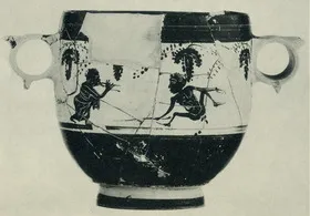 SKYPHOS (BOEOTIAN, CABIRION WARE, BLACK-FIGURE)