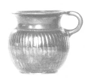 MUG (ATHENIAN, BLACK GLAZE)