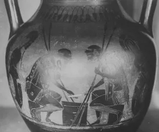 AMPHORA, BELLY, TYPE B (ATHENIAN, BLACK-FIGURE)