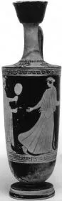 LEKYTHOS (ATHENIAN, RED-FIGURE)