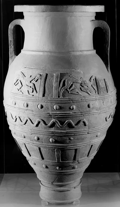 Restored Cretan Pithos