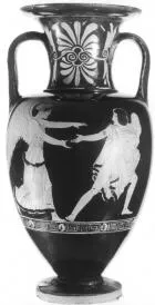 AMPHORA, NECK (ATHENIAN, RED-FIGURE)