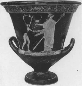 KRATER, CALYX (ATHENIAN, RED-FIGURE)