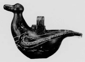 FIGURE VASE (TEANO WARE)