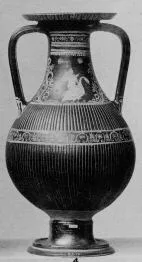 PELIKE (SOUTH ITALIAN, GNATHIAN, BLACK GLAZE)