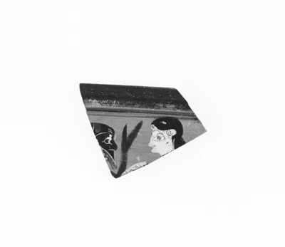 Attic Black-Figure Skyphos Fragment